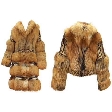 Gucci By Tom Ford Fur Coat 